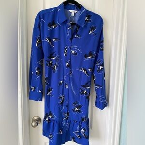 Nine West Dolman Hem ruffle dress size-M